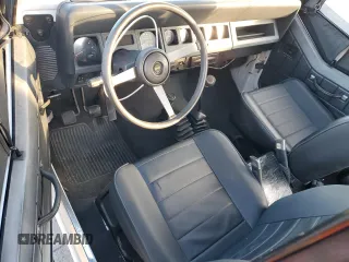 1993 Jeep Wrangler "S" with VIN 1J4FY19P8PP218787, listed as a Copart auction lot 86955894 with 253,568 mi miles and Salvage Title. Bid and sale history available at carsss.com. Image 8.
