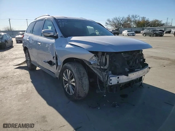 2019 Nissan Pathfinder SV with VIN 5N1DR2MM0KC637631, listed as a Copart auction lot 84342194 with 0 mi miles and Salvage Title. Bid and sale history available at carsss.com. Image 11.