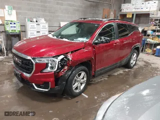 2022 GMC Terrain SLE with VIN 3GKALTEV2NL147016, listed as a IAAI auction lot 41515528 with 23,688 mi miles. Bid and sale history available at carsss.com. Image 17.