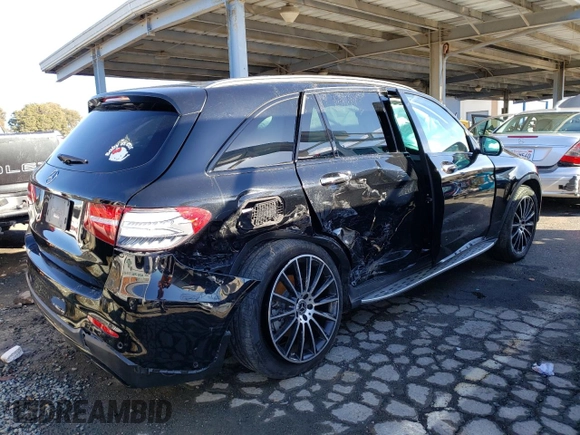 2019 Mercedes-Benz GLC with VIN WDC0G4JB0KV189123, listed as a Copart auction lot 69888192 with 26,539 mi miles. Bid and sale history available at carsss.com. Image 3.