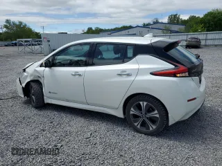 2019 Nissan LEAF SL Plus with VIN 1N4BZ1CP5KC317891, listed as a Copart auction lot 57491825 with 88,841 mi miles and Salvage title. Bid and sale history available at DreamBid. Image 2.
