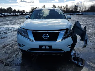 2015 Nissan Pathfinder Platinum z VIN 5N1AR2MM7FC714374, wystawiony jako Copart lot #41472025 z przebiegiem 114 027 mil mil oraz Szkoda całkowita • Salvage title. Historia ofert i sprzedaży dostępna na DreamBid. Obrazek 5.