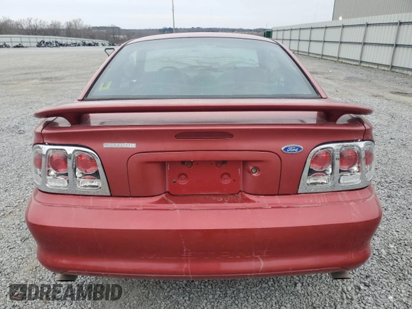 1997 Ford Mustang with VIN 1FALP4040VF152793, listed as a Copart auction lot 48961315 with 200,942 mi miles and Salvage Title. Bid and sale history available at carsss.com. Image 6.