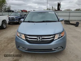 2014 Honda Odyssey Touring with VIN 5FNRL5H90EB007182, listed as a Copart auction lot 51152775 with 152,483 mi miles and Salvage title. Bid and sale history available at DreamBid. Image 5.