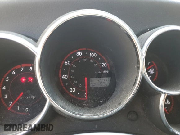 2008 Pontiac Vibe with VIN 5Y2SL65848Z400457, listed as a Copart auction lot 75477874 with 100,117 mi miles and Salvage Title. Bid and sale history available at carsss.com. Image 9.