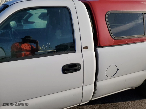 2005 Chevrolet Silverado 1500 Work Truck with VIN 1GCEC14V75Z299188, listed as a Copart auction lot 74082374 with 0 mi miles and Salvage Title. Bid and sale history available at carsss.com. Image 12.