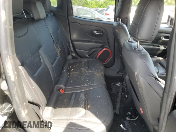 2018 Jeep Renegade Trailhawk with VIN ZACCJBCB0JPH15701, listed as a Copart auction lot 57450485 with Not provided miles and Salvage title. Bid and sale history available at DreamBid. Image 11.