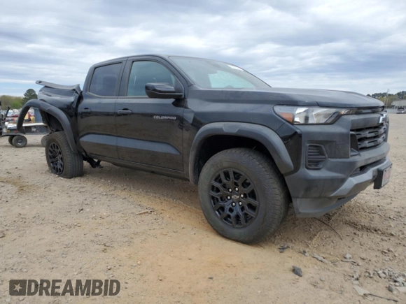 2024 Chevrolet Colorado 4WD Trail Boss with VIN 1GCPTEEK7R1301255, listed as a Copart auction lot 50610895 with 3,001 mi miles and Clean title. Bid and sale history available at DreamBid. Image 4.