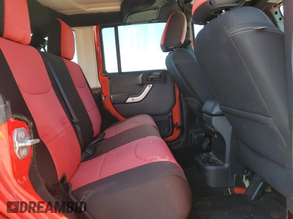2016 Jeep Wrangler Unlimited Sahara with VIN 1C4HJWEG4GL186000, listed as a Copart auction lot 62554085 with 80,506 mi miles and Salvage title. Bid and sale history available at DreamBid. Image 11.