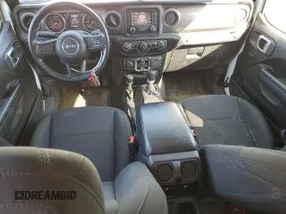 2021 Jeep Gladiator Willys with VIN 1C6HJTAGXML623599, listed as a Copart auction lot 48971735 with 35,052 mi miles and Salvage Title. Bid and sale history available at carsss.com. Image 8.