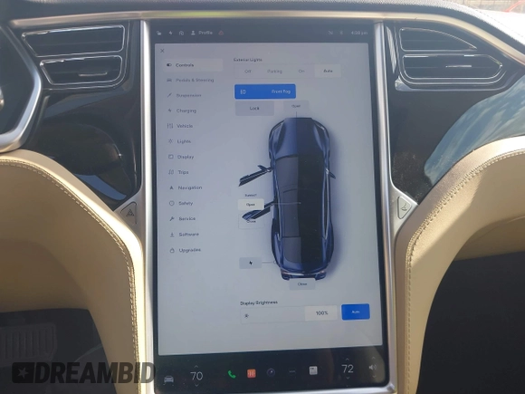 2013 Tesla Model S with VIN 5YJSA1CN8DFP07177, listed as a IAAI auction lot 42127797 with 75,227 mi miles and . Bid and sale history available at DreamBid. Image 19.