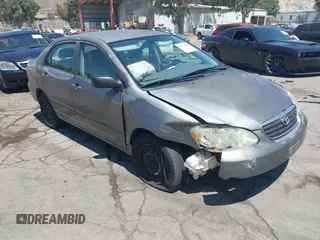 2005 Toyota Corolla CE with VIN 1NXBR32E75Z407835, listed as a IAAI auction lot 42633009 with 207,422 mi miles and . Bid and sale history available at DreamBid. Image 1.