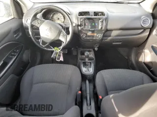 2017 Mitsubishi Mirage G4 SE with VIN ML32F4FJ1HHF11654, listed as a Copart auction lot 83892664 with 59,292 mi miles and Salvage Title. Bid and sale history available at carsss.com. Image 8.