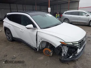 2023 Hyundai Tucson Limited with VIN 5NMJE3AEXPH236828, listed as a IAAI auction lot 41963894 with 66,065 mi miles and . Bid and sale history available at DreamBid. Image 1.