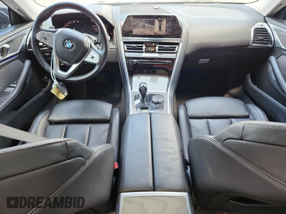 2020 BMW 8 Series 840i with VIN WBAGV2C02LCE04556, listed as a Copart auction lot 61073745 with 60,651 mi miles and Salvage title. Bid and sale history available at DreamBid. Image 8.