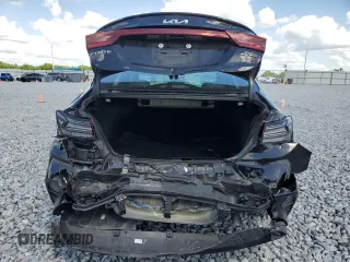 2023 Kia Forte GT-Line with VIN 3KPF54AD9PE565160, listed as a Copart auction lot 52536635 with 27,625 mi miles and Non Repairable. Bid and sale history available at carsss.com. Image 6.