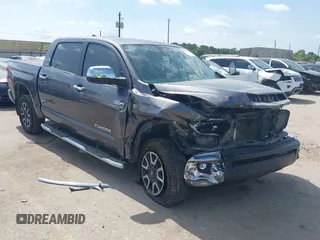 2020 Toyota Tundra Limited with VIN 5TFHY5F14LX954142, listed as a IAAI auction lot 42313503 with 113,857 mi miles and . Bid and sale history available at DreamBid. Image 1.