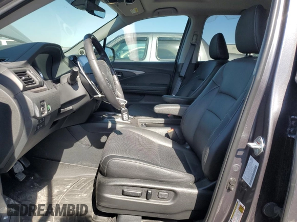2023 Honda Ridgeline RTL-E with VIN 5FPYK3F74PB006003, listed as a Copart auction lot 55276305 with 26,095 mi miles and Clean title. Bid and sale history available at DreamBid. Image 7.