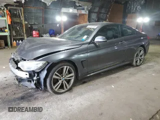 2015 BMW 4 Series 435i xDrive z VIN WBA3R5C50FK371452, wystawiony jako Copart lot #58782105 z przebiegiem Nie podano mil oraz Czysty tytuł • Clean title. Historia ofert i sprzedaży dostępna na DreamBid. Obrazek 1.