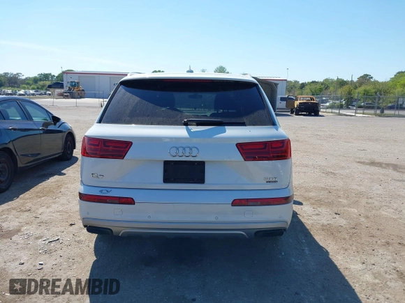 2017 Audi Q7 Prestige with VIN WA1VABF72HD017612, listed as a IAAI auction lot 41899537 with 123,702 mi miles and . Bid and sale history available at DreamBid. Image 16.