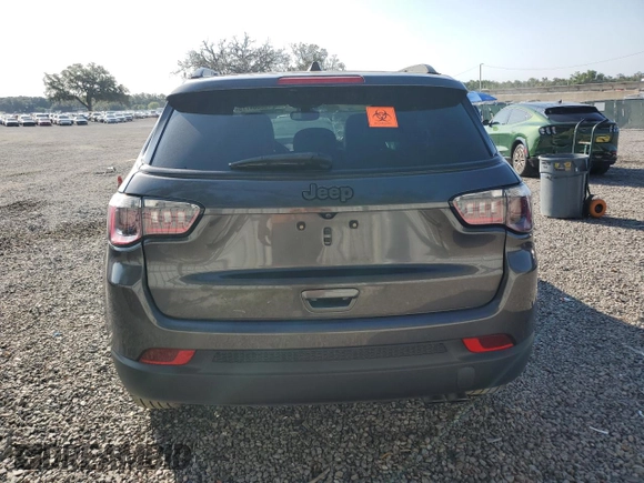 2021 Jeep Compass 80th Anniversary with VIN 3C4NJCEB1MT603899, listed as a Copart auction lot 58084775 with 69,461 mi miles and Non repairable. Bid and sale history available at DreamBid. Image 6.