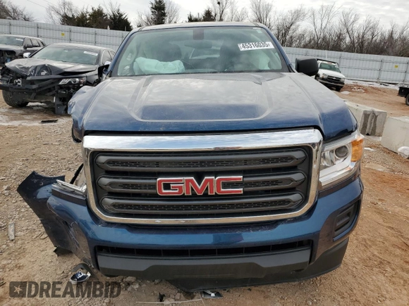2019 GMC Canyon 2WD with VIN 1GTG5BEN5K1167385, listed as a Copart auction lot 45316035 with 35,980 mi miles and Salvage Title. Bid and sale history available at carsss.com. Image 5.