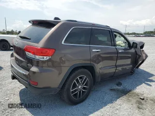 2018 Jeep Grand Cherokee Limited with VIN 1C4RJEBGXJC480320, listed as a Copart auction lot 56476355 with 90,202 mi miles and Salvage title. Bid and sale history available at DreamBid. Image 3.