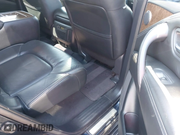 2016 Infiniti QX80 with VIN JN8AZ2NE7G9120964, listed as a IAAI auction lot 41897591 with 181,631 mi miles and . Bid and sale history available at DreamBid. Image 8.