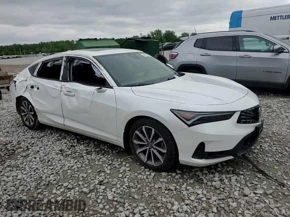 2024 Acura Integra with VIN 19UDE4H20RA004848, listed as a Copart auction lot 54493235 with 48,478 mi miles and Salvage title. Bid and sale history available at DreamBid. Image 13.