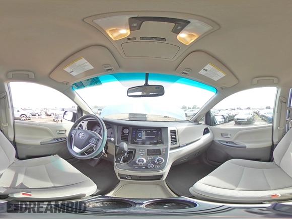 2015 Toyota Sienna LE AAS with VIN 5TDKK3DC0FS682599, listed as a Copart auction lot 45559945 with 66,031 mi miles and Salvage Title. Bid and sale history available at carsss.com. Image 13.
