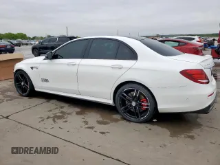 2018 Mercedes-Benz E 63 S AMG with VIN WDDZF8KB8JA254169, listed as a Copart auction lot 50769985 with 111,984 mi miles and Salvage Title. Bid and sale history available at DreamBid. Image 2.