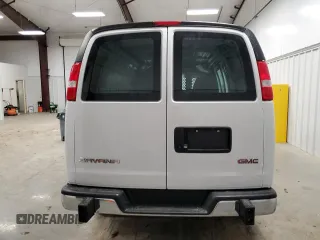 2022 GMC Savana Cargo Van with VIN 1GTW7AFP8N1272295, listed as a Copart auction lot 43643015 with 0 mi miles and Clean Title. Bid and sale history available at carsss.com. Image 6.