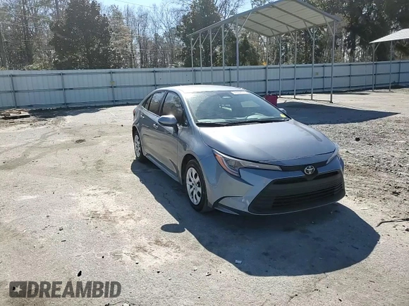 2023 Toyota Corolla LE with VIN JTDB4MEE1P3009369, listed as a Copart auction lot 43608735 with 52,551 mi miles and Salvage Title. Bid and sale history available at carsss.com. Image 10.