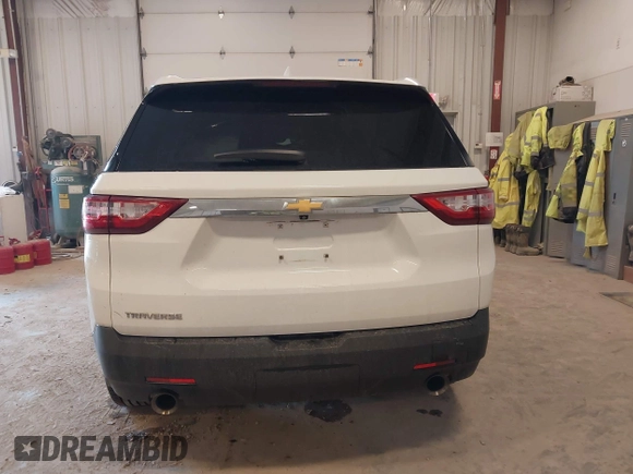 2021 Chevrolet Traverse LS with VIN 1GNERFKW8MJ166905, listed as a IAAI auction lot 42044937 with 96,542 mi miles and . Bid and sale history available at DreamBid. Image 17.
