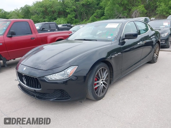 2016 Maserati Ghibli S Q4 with VIN ZAM57RTA3G1178723, listed as a IAAI auction lot 42041935 with 129,647 mi miles and . Bid and sale history available at DreamBid. Image 2.