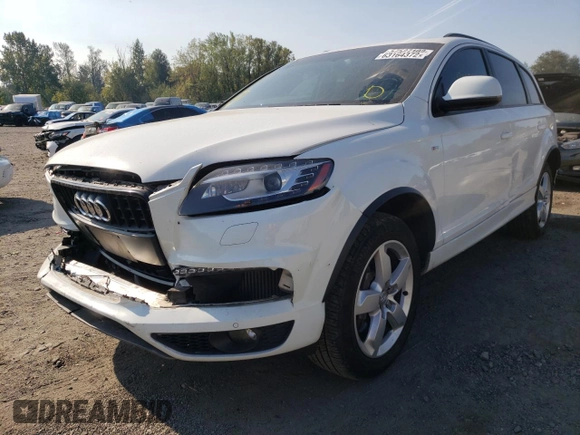 2015 Audi Q7 3.0L TDI Prestige with VIN WA1WMAFE8FD002808, listed as a Copart auction lot 63164372 with 131,934 mi miles. Bid and sale history available at carsss.com. Image 2.