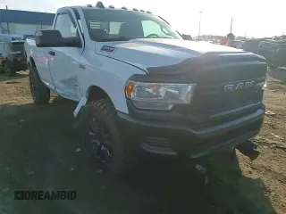 2022 Ram 2500 Tradesman with VIN 3C6MR5AJ9NG105996, listed as a Copart auction lot 48673215 with 65,592 mi miles and Non Repairable. Bid and sale history available at carsss.com. Image 10.