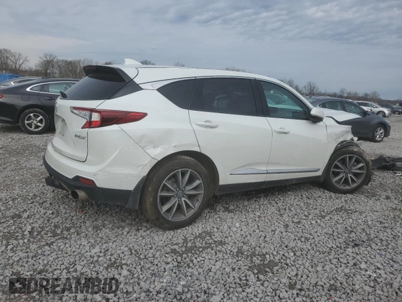 2021 Acura RDX Technology with VIN 5J8TC1H51ML017972, listed as a Copart auction lot 42872795 with 63,279 mi miles and Salvage title. Bid and sale history available at DreamBid. Image 3.