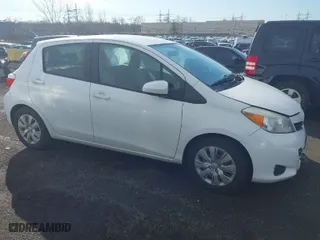 2012 Toyota Yaris L with VIN JTDKTUD32CD522007, listed as a IAAI auction lot 41881358 with 99,148 mi miles. Bid and sale history available at carsss.com. Image 1.