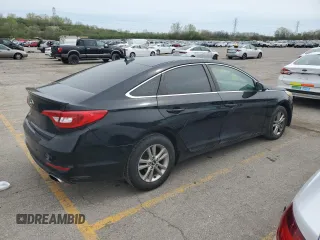 2017 Hyundai Sonata 2.4L with VIN 5NPE24AF6HH488766, listed as a Copart auction lot 55162855 with 134,099 mi miles and Clean Title. Bid and sale history available at DreamBid. Image 3.