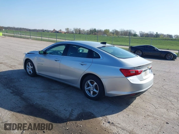 2017 Chevrolet Malibu LS with VIN 1G1ZB5ST8HF196728, listed as a IAAI auction lot 41950248 with 101,373 mi miles and . Bid and sale history available at DreamBid. Image 3.