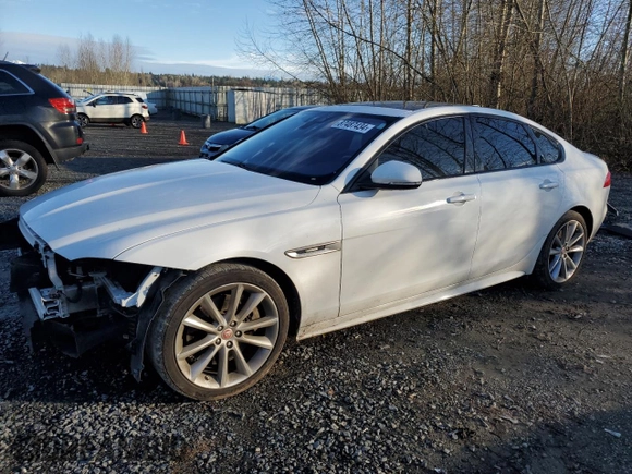2016 Jaguar XF 35t R-Sport with VIN SAJBF4BV4GCY16291, listed as a Copart auction lot 87487434 with 62,984 mi miles and Salvage Title. Bid and sale history available at carsss.com. Image 1.