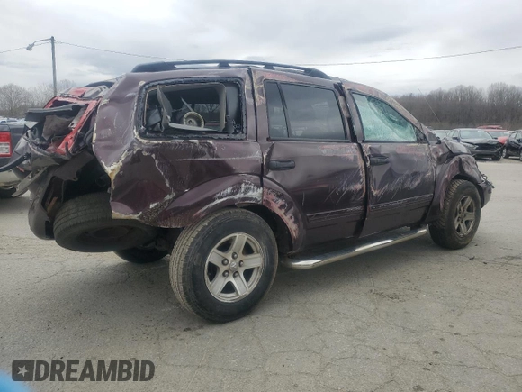 2005 Dodge Durango SLT z VIN 1D4HB48D65F539936, wystawiony jako Copart lot #49795885 z przebiegiem 262 712 mil mil oraz Szkoda całkowita • Salvage title. Historia ofert i sprzedaży dostępna na DreamBid. Obrazek 3.