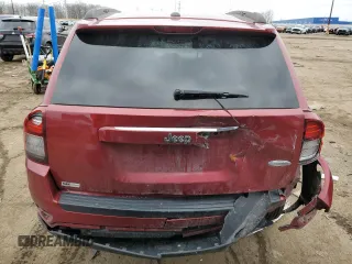 2016 Jeep Compass Latitude with VIN 1C4NJCEB7GD543279, listed as a Copart auction lot 47615485 with 83,803 mi miles and Salvage Title. Bid and sale history available at carsss.com. Image 6.