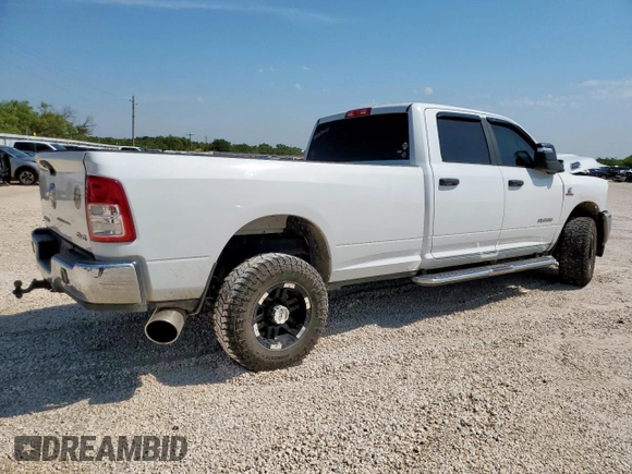 2023 Ram 2500 Big Horn with VIN 3C6UR5JL4PG544074, listed as a Copart auction lot 58923425 with 75,466 mi miles and Salvage title. Bid and sale history available at DreamBid. Image 3.