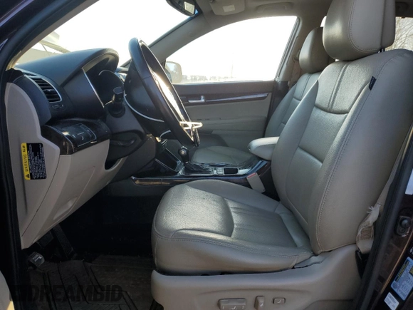 2014 Kia Sorento EX with VIN 5XYKU4A71EG522993, listed as a Copart auction lot 46736075 with 0 mi miles and Salvage Title. Bid and sale history available at carsss.com. Image 7.