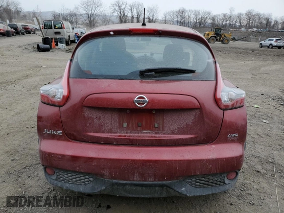 2016 Nissan Juke S with VIN JN8AF5MV5GT650915, listed as a Copart auction lot 88633275 with 92,504 mi miles and Salvage Title. Bid and sale history available at carsss.com. Image 6.