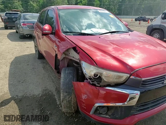 2017 Mitsubishi Outlander ES with VIN JA4AP3AU2HZ061208, listed as a Copart auction lot 56009285 with 111,468 mi miles and Salvage title. Bid and sale history available at DreamBid. Image 14.