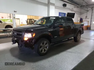 2013 Ford F-150 XL with VIN 1FTFW1ET8DKE41631, listed as a Copart auction lot 41372035 with 152,236 mi miles and Clean Title. Bid and sale history available at DreamBid. Image 1.