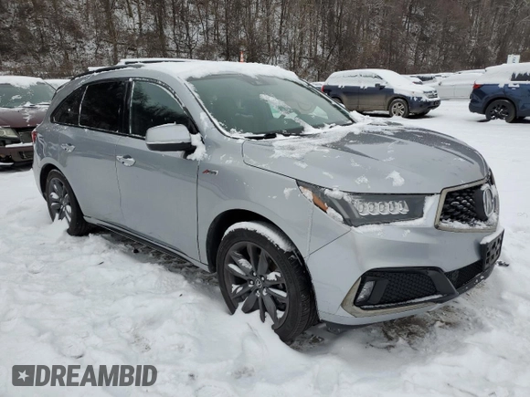 2019 Acura MDX Technology с VIN 5J8YD4H04KL013744, выставлен на аукционе Copart как лот 85860744 с пробегом 104 679 миль миль и Списание • Salvage title. История ставок и продаж доступна на DreamBid. Изображение 4.
